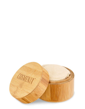Cosmenia - Bamboo Pads & Box - Naturkosmetik
