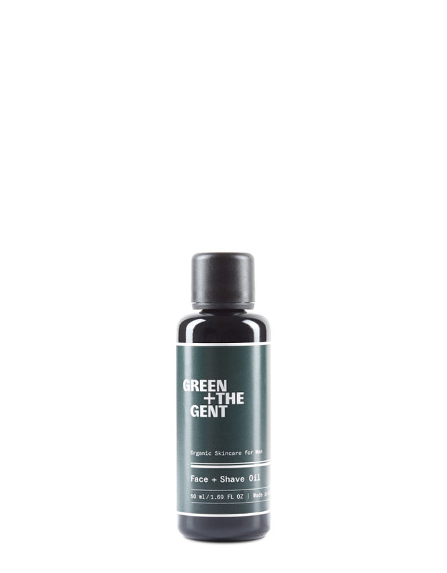 GREEN+ THE GENT - Face + Shave Oil Naturkosmetik