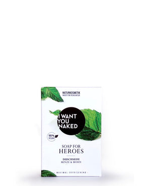 I WANT YOU NAKED - Duschseife Soap for Heroes - Naturkosmetik