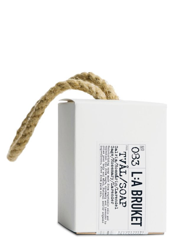 L:a Bruket - Rope Soap Sage/Rosmary/Lavender - Naturkosmetik