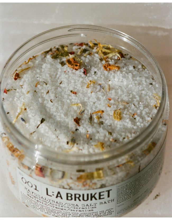 L:a Bruket - Bath Salt Marigold/Orange/Geranium - Naturkosmetik