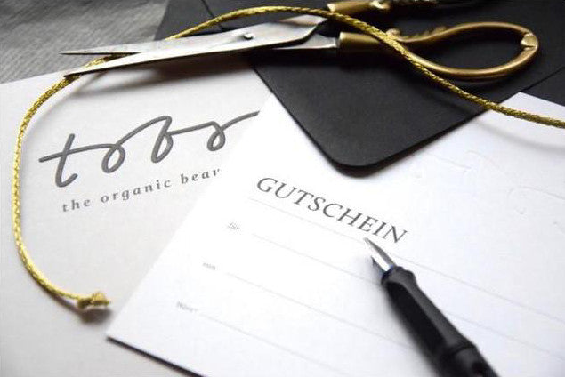 TOBS Organic Beauty Store - Gutschein - Naturkosmetik